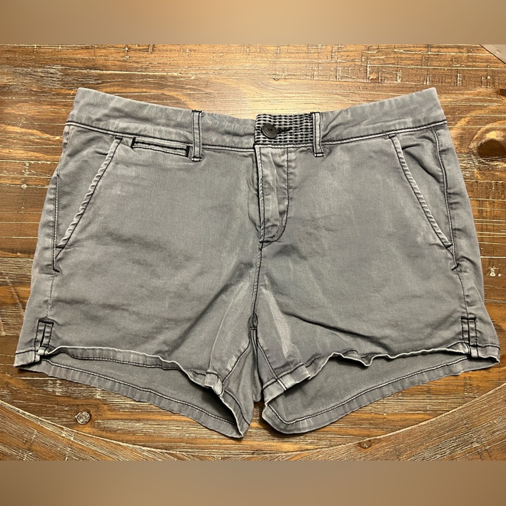 Chino by Anthropology grey shorts. Size 29.